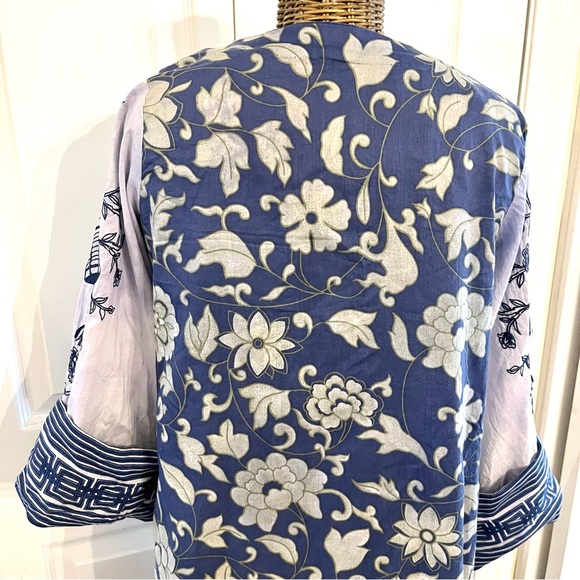 Sapphire Bohemian Cotton Tunic ,Sz, XXS - Picture 7 of 14